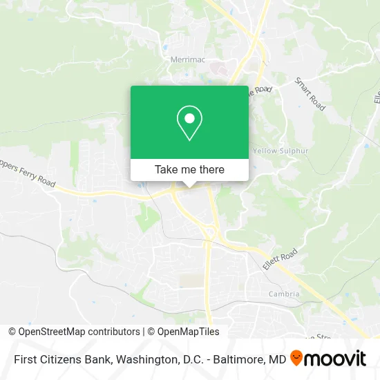 First Citizens Bank map