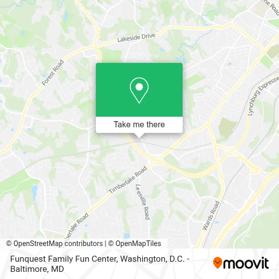 Funquest Family Fun Center map
