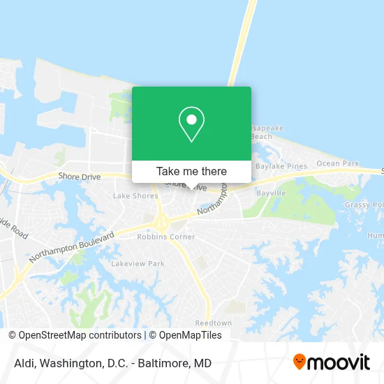Aldi map