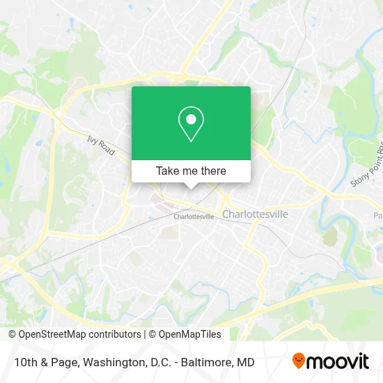 10th & Page map
