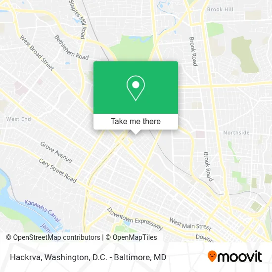 Hackrva map