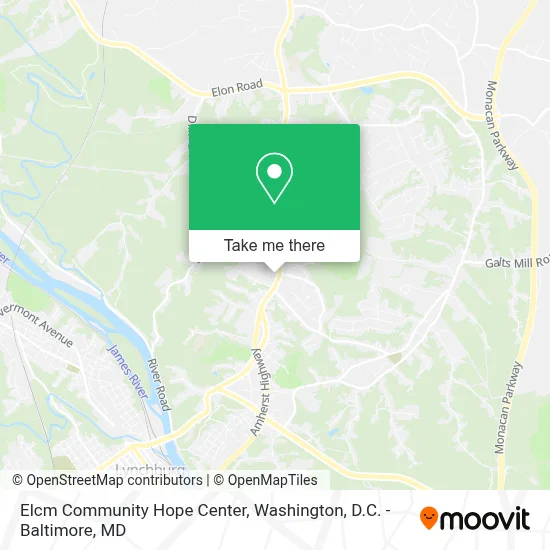 Elcm Community Hope Center map