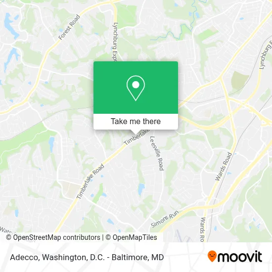 Adecco map