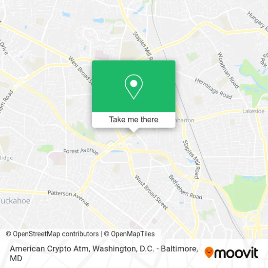 American Crypto Atm map