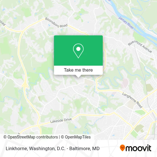 Linkhorne map