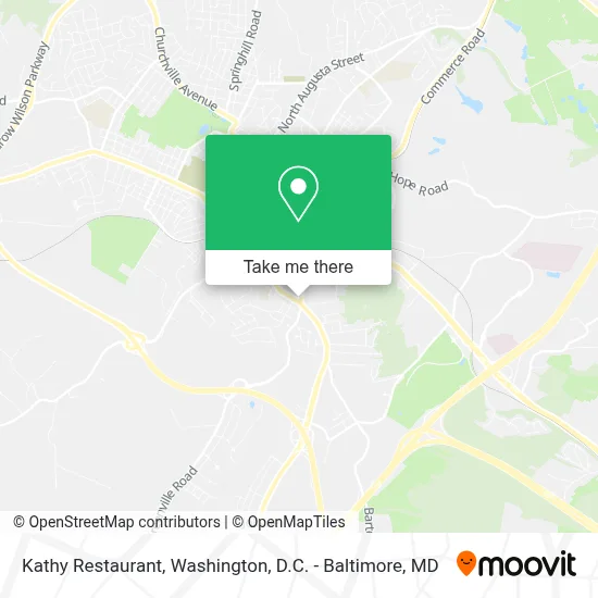 Kathy Restaurant map