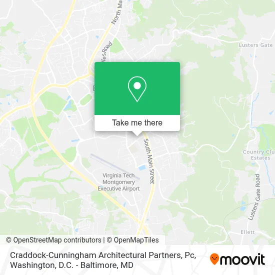 Craddock-Cunningham Architectural Partners, Pc map