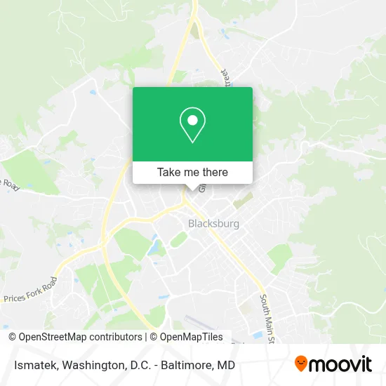Ismatek map