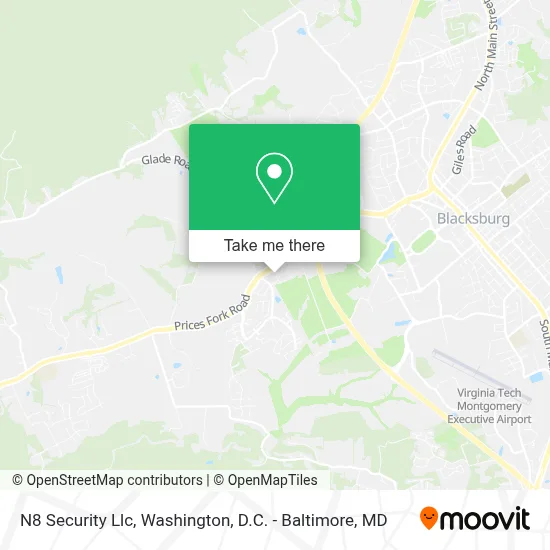 N8 Security Llc map