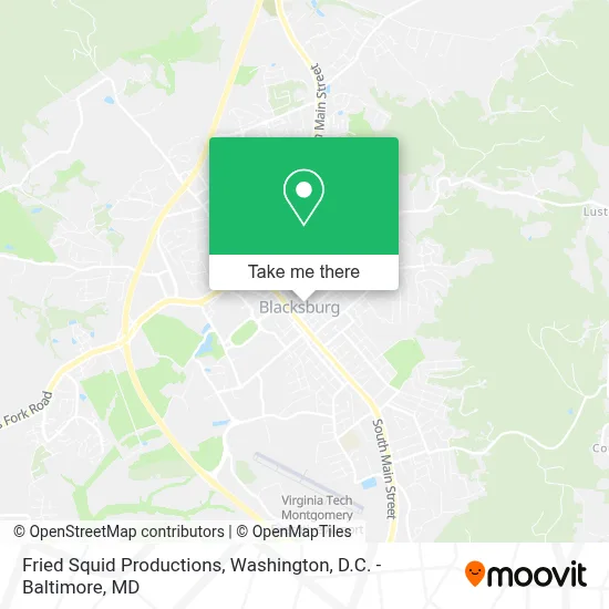 Fried Squid Productions map