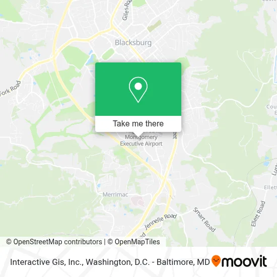 Interactive Gis, Inc. map
