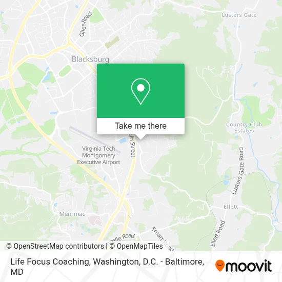 Life Focus Coaching map