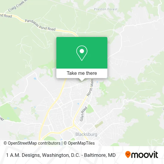 1 A.M. Designs map