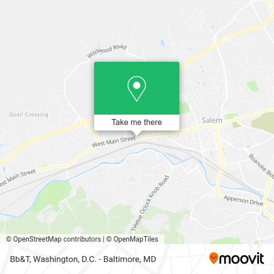 Bb&T map