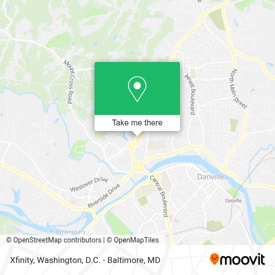 Xfinity map