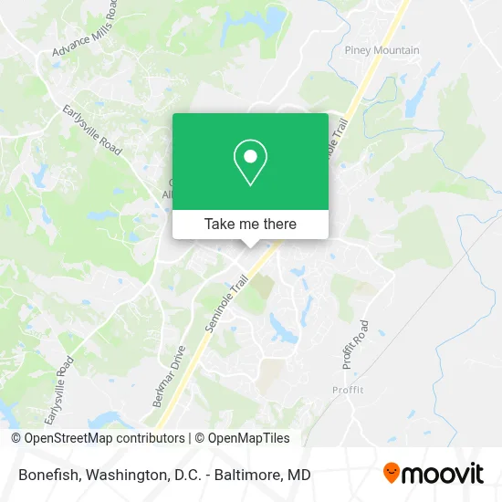 Bonefish map