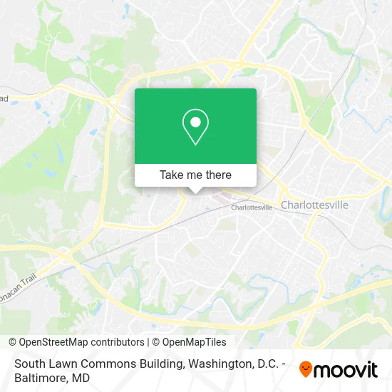 South Lawn Commons Building map