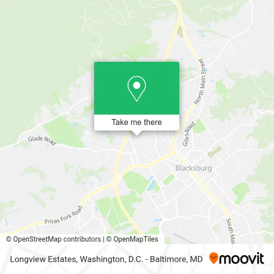 Longview Estates map