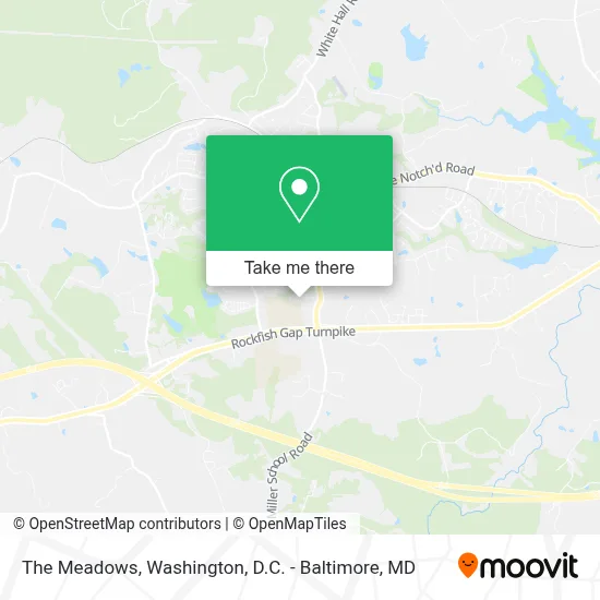 The Meadows map