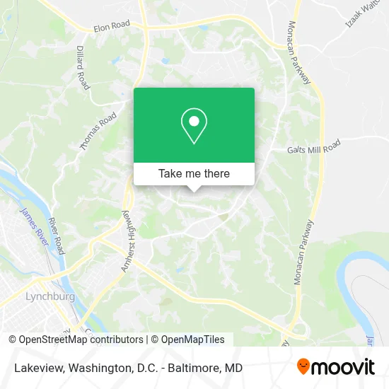 Lakeview map