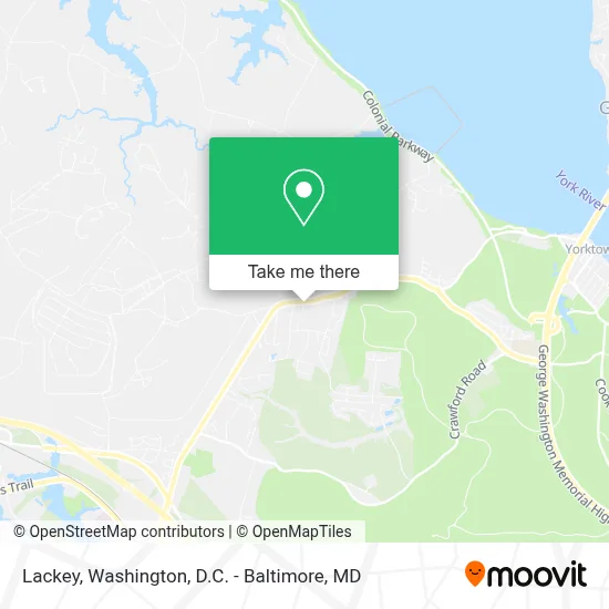 Lackey map