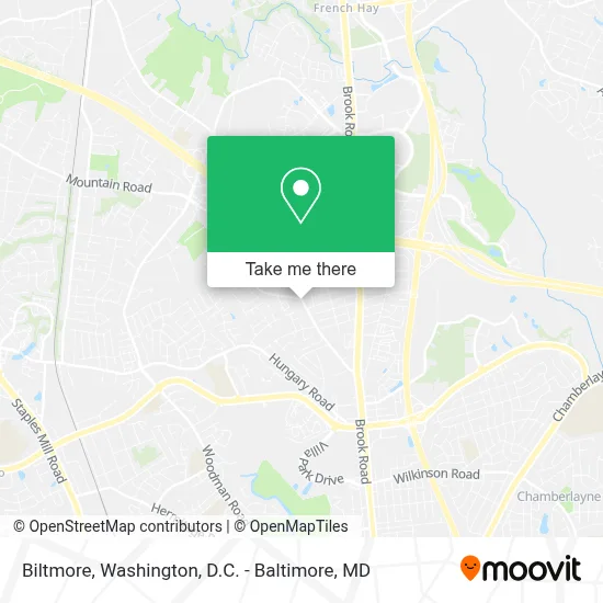 Biltmore map