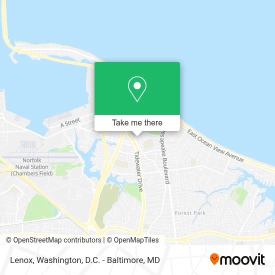 Lenox map