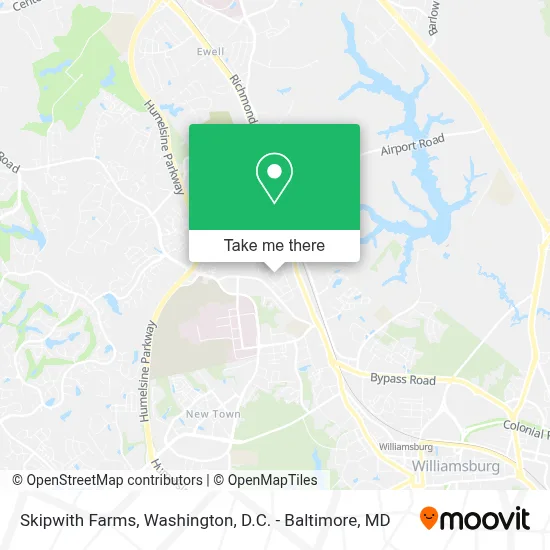 Skipwith Farms map