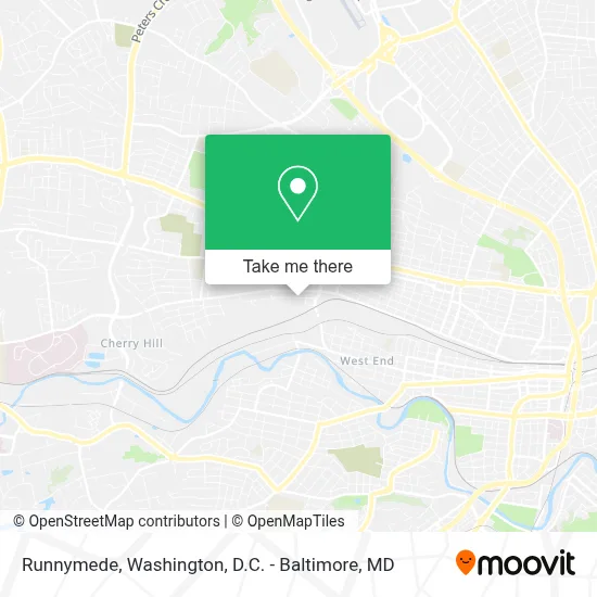 Runnymede map