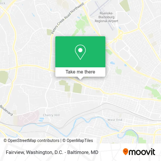 Fairview map