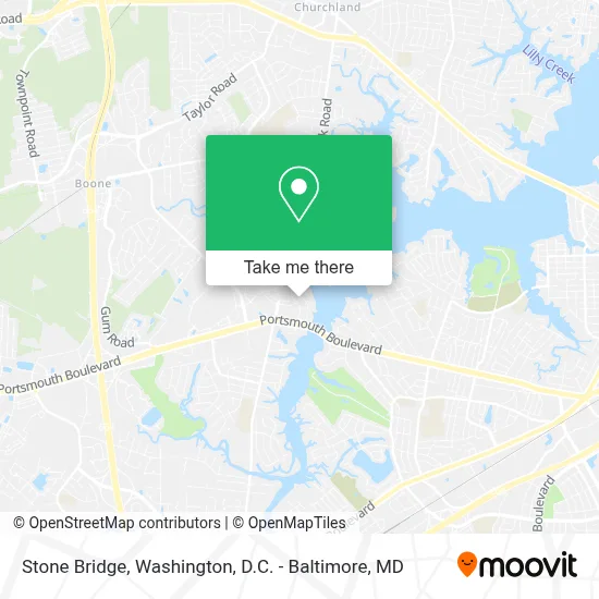 Stone Bridge map