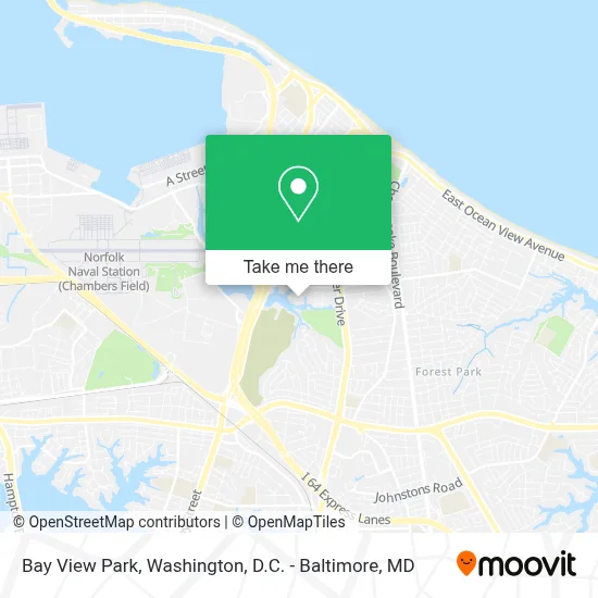 Bay View Park map
