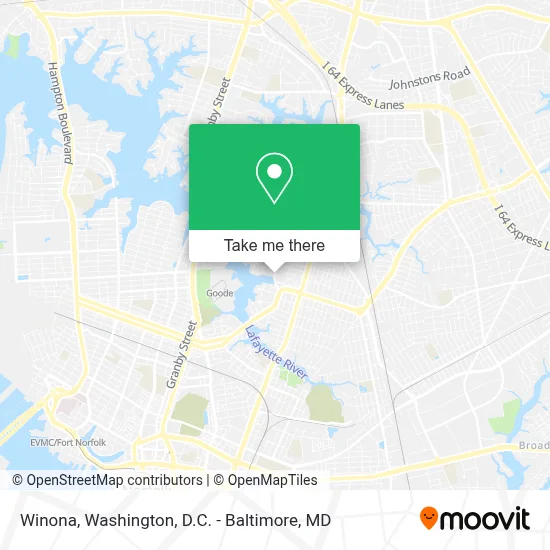 Winona map