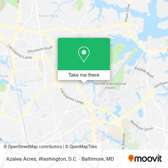 Azalea Acres map