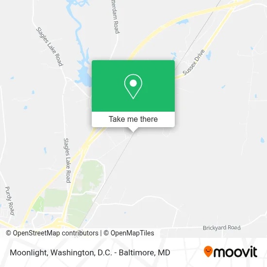 Moonlight map