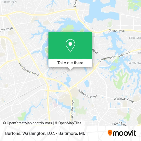 Burtons map