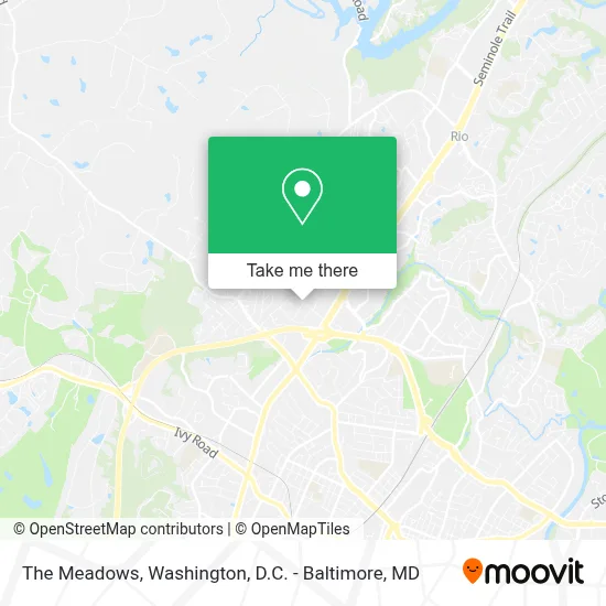 The Meadows map