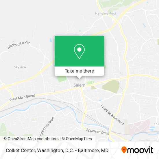 Colket Center map