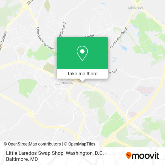Little Laredos Swap Shop map