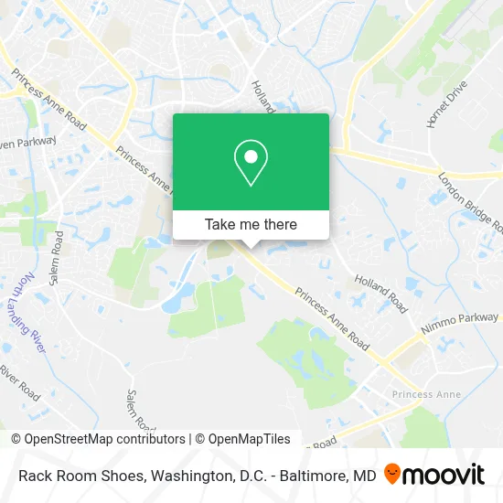 Rack Room Shoes map