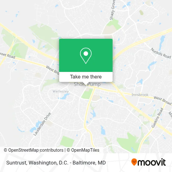 Suntrust map
