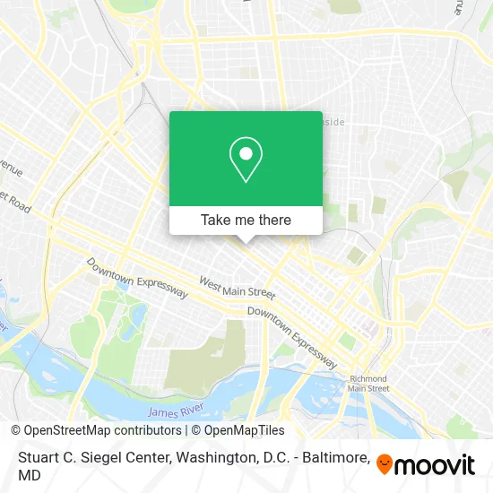 Stuart C. Siegel Center map