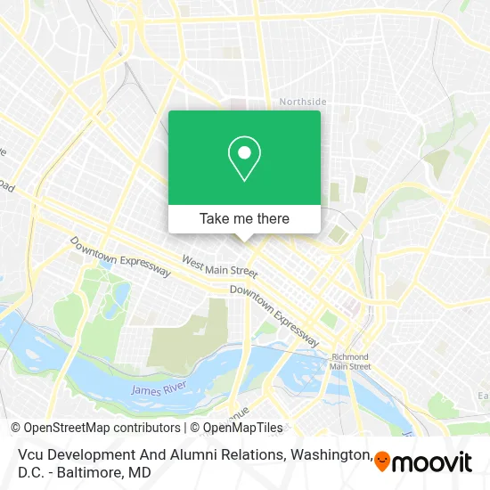 Vcu Development And Alumni Relations map