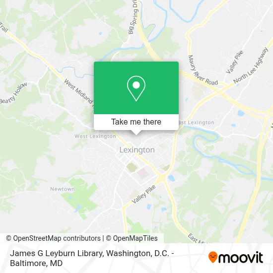 James G Leyburn Library map