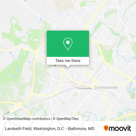 Lambeth Field map