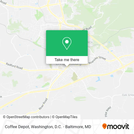 Coffee Depot map
