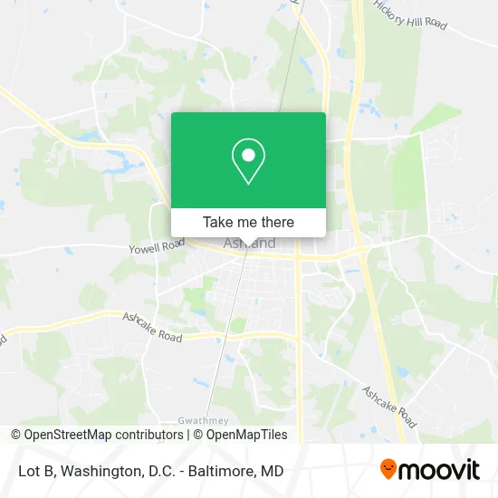 Lot B map
