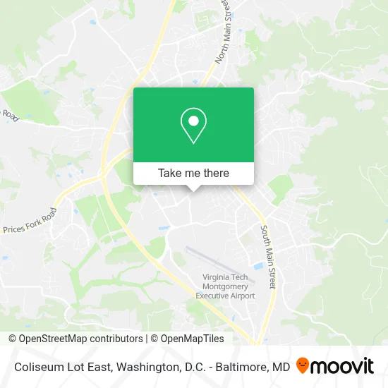 Coliseum Lot East map