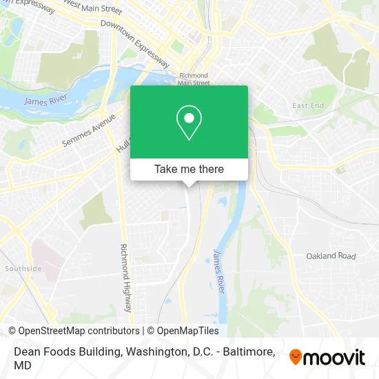 Dean Foods Building map