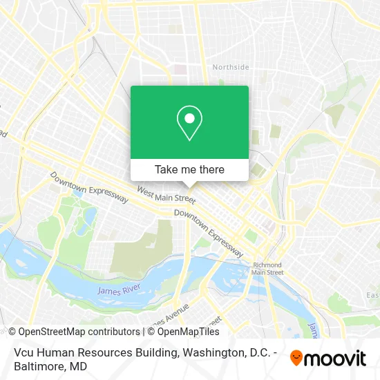 Vcu Human Resources Building map